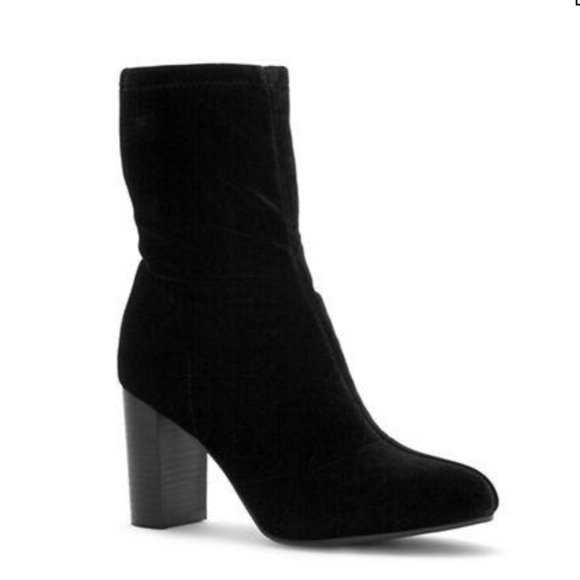 Vince Camuto Shoes - Vince Camuto Sendra Velvet Ankle Sock Booties